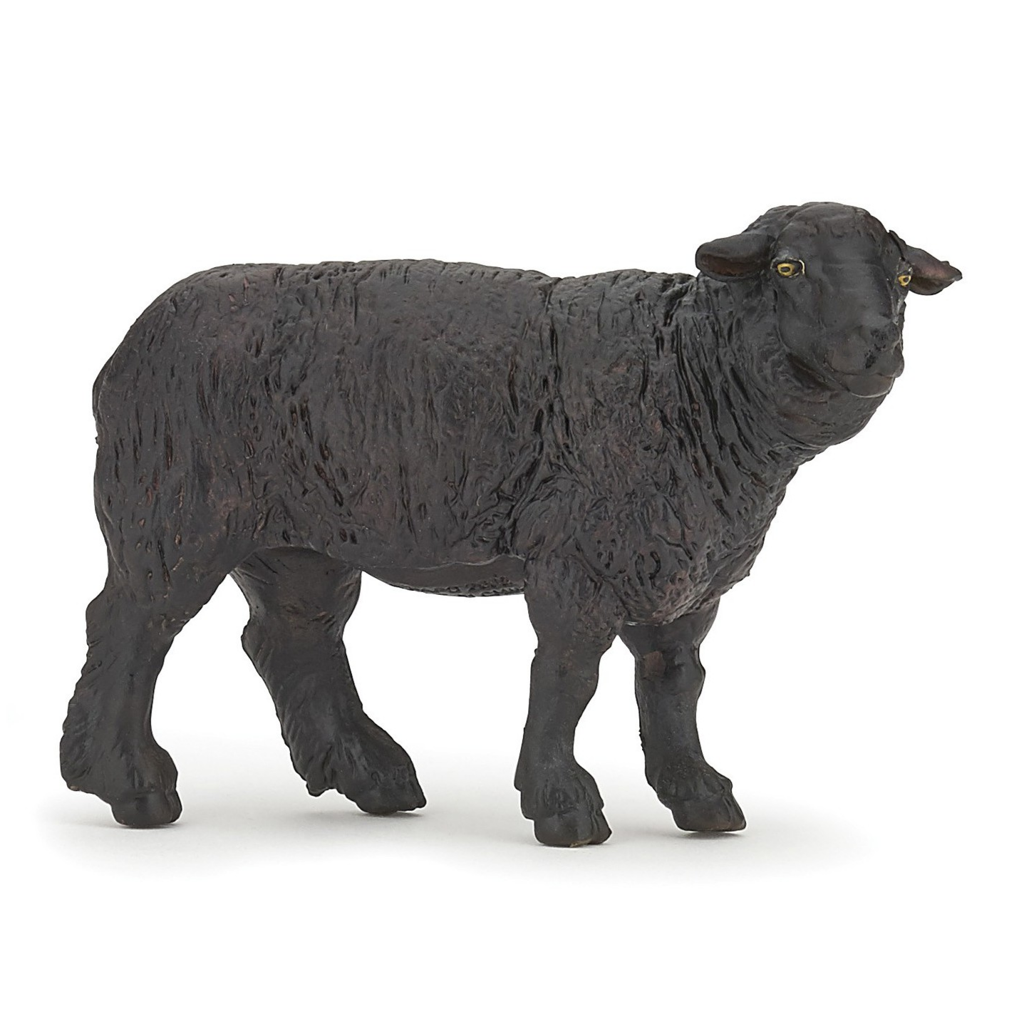 Speelfiguur - Boerderijdier - Schaap - Zwart*