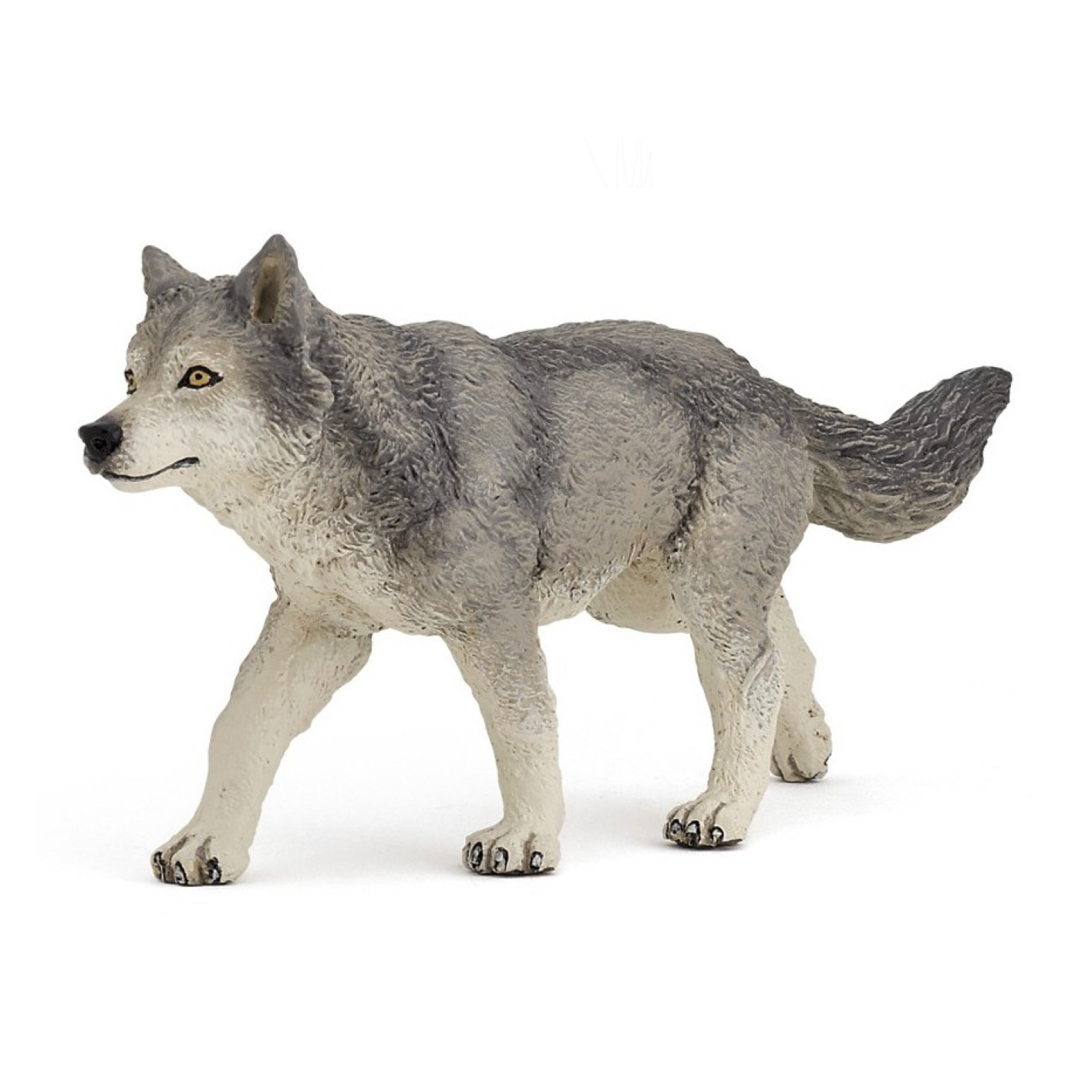 Speelfiguur - Bosdier - Grijze wolf