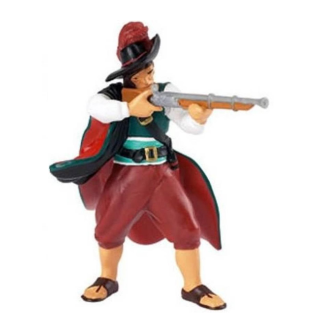 Papo Speelfiguur - Mens - Piraat - Met musket*