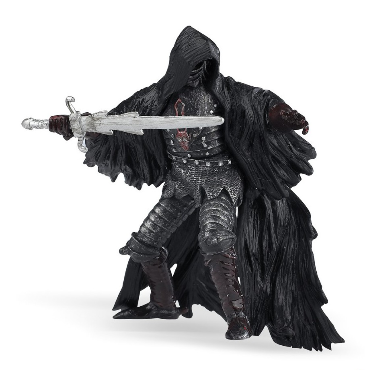 Speelfiguur - Mens - Ridder - Anoniem - Zwart