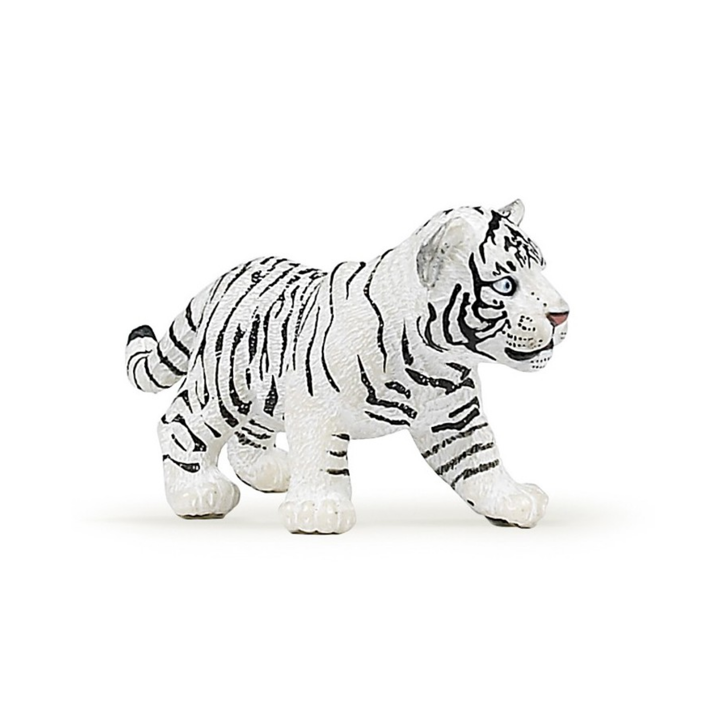 Speelfiguur - Wild dier - Tijger - Welp - Wit