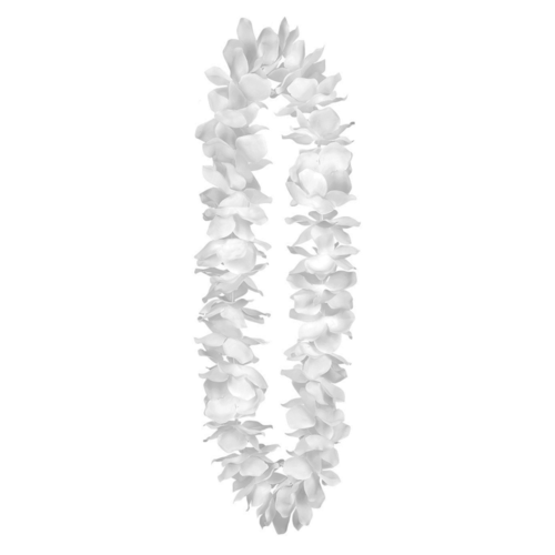 PartyXplosion Bloemenketting - Wit - Hawaii PartyXplosion Bloemenketting - Wit - Hawaii