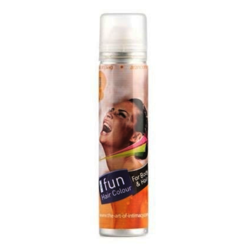 PartyXplosion Haar- & bodyspray - Oranje PartyXplosion Haar- & bodyspray - Oranje