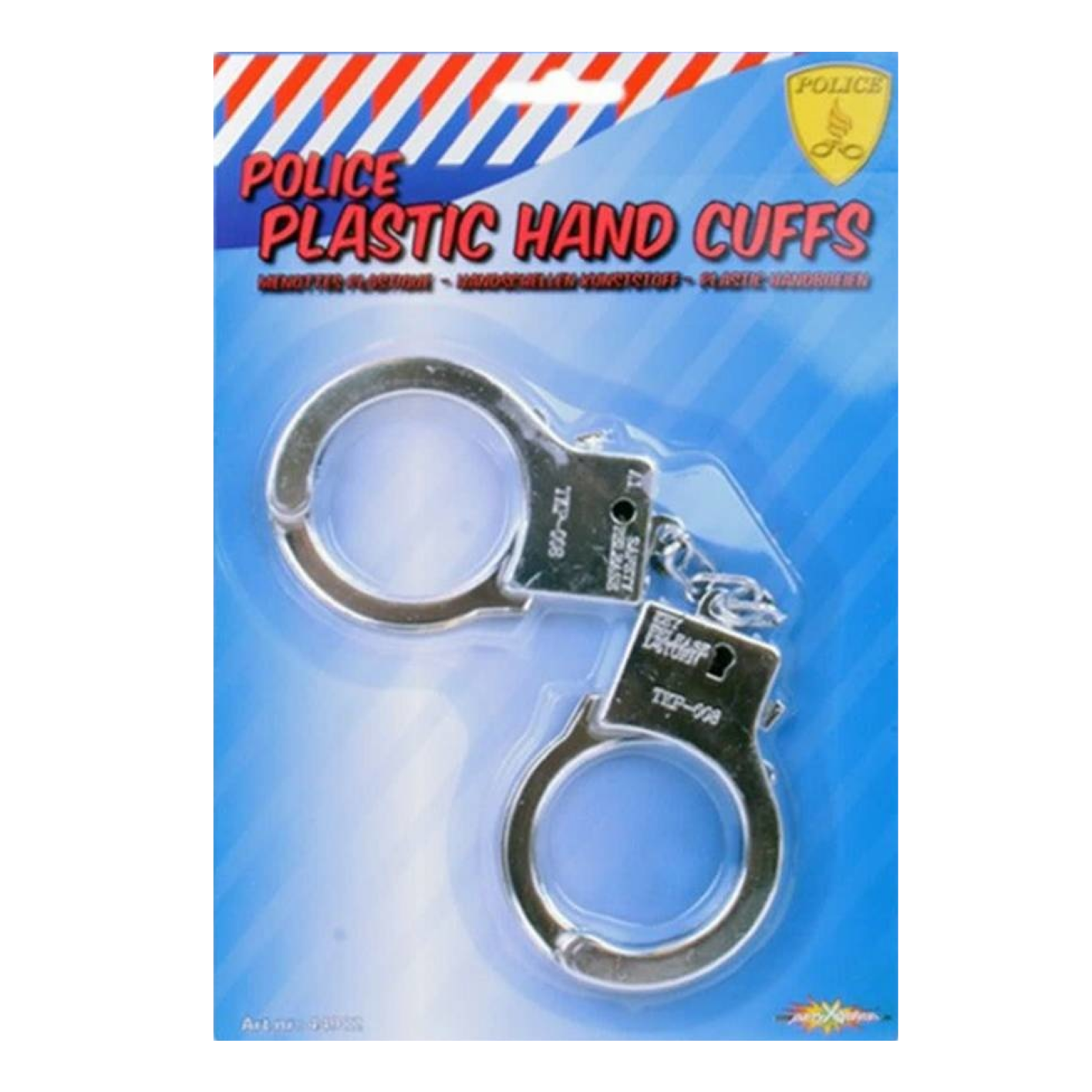 Handboeien - Zilver - Plastic