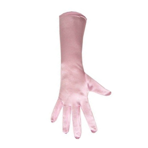 PartyXplosion Handschoenen - Licht roze - Satijn - 40cm PartyXplosion Handschoenen - Licht roze - Satijn - 40cm