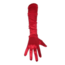 PartyXplosion Handschoenen - Rood - Satijn - 48cm