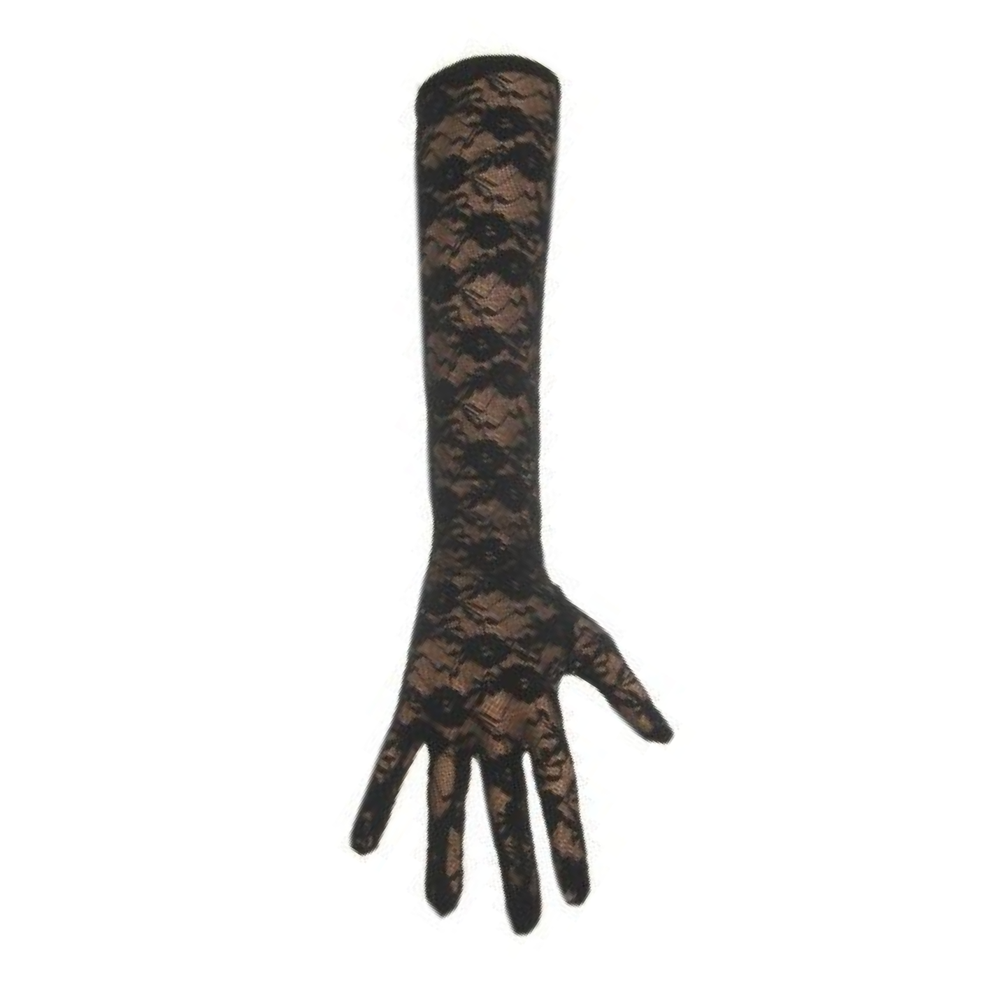 Handschoenen - Zwart - Kant - Lang