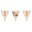 Folat Vlaggenlijn - Happy bday 1 - Rainbow dots - 10m