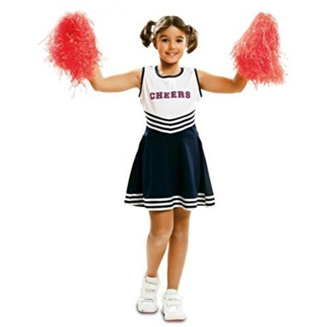 Partychimp Cheerleader - Kostuum - mt.116