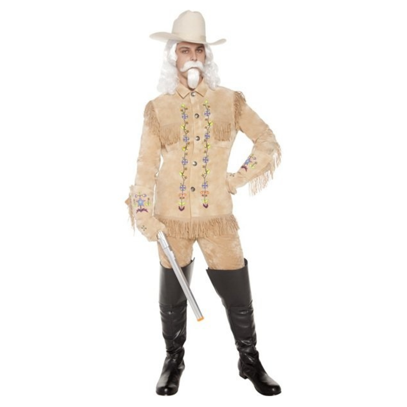 Cowboy - Kostuum - Buffalo Bill - Vest & handschoenen - L**