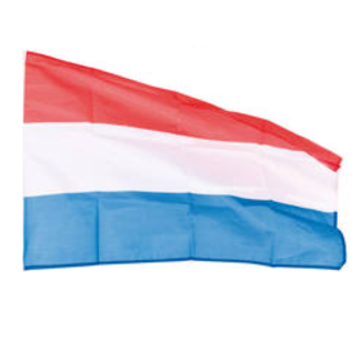 Folat Vlag - Nederland - Rood, wit, blauw - 90x60cm