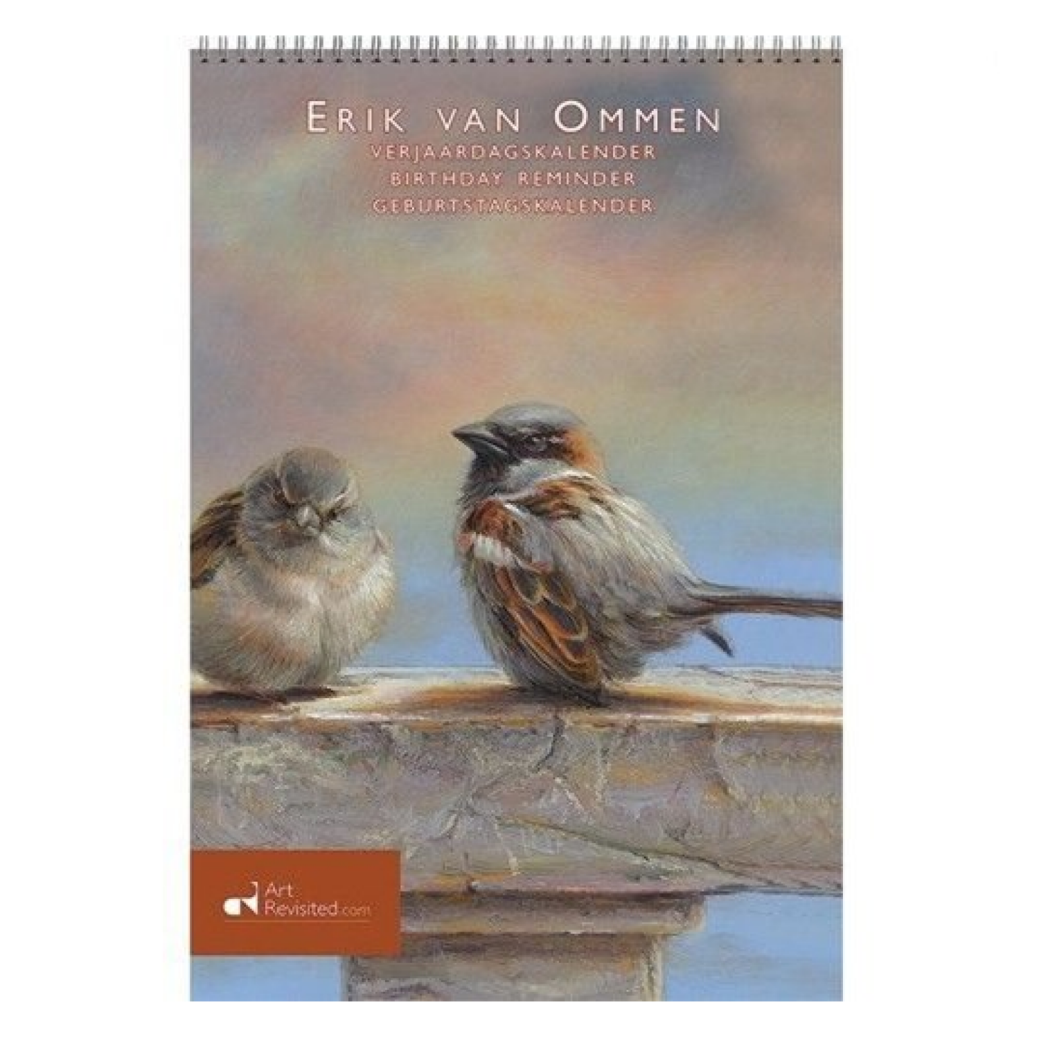 Verjaardagskalender - Birds - Erik van Ommen - A4