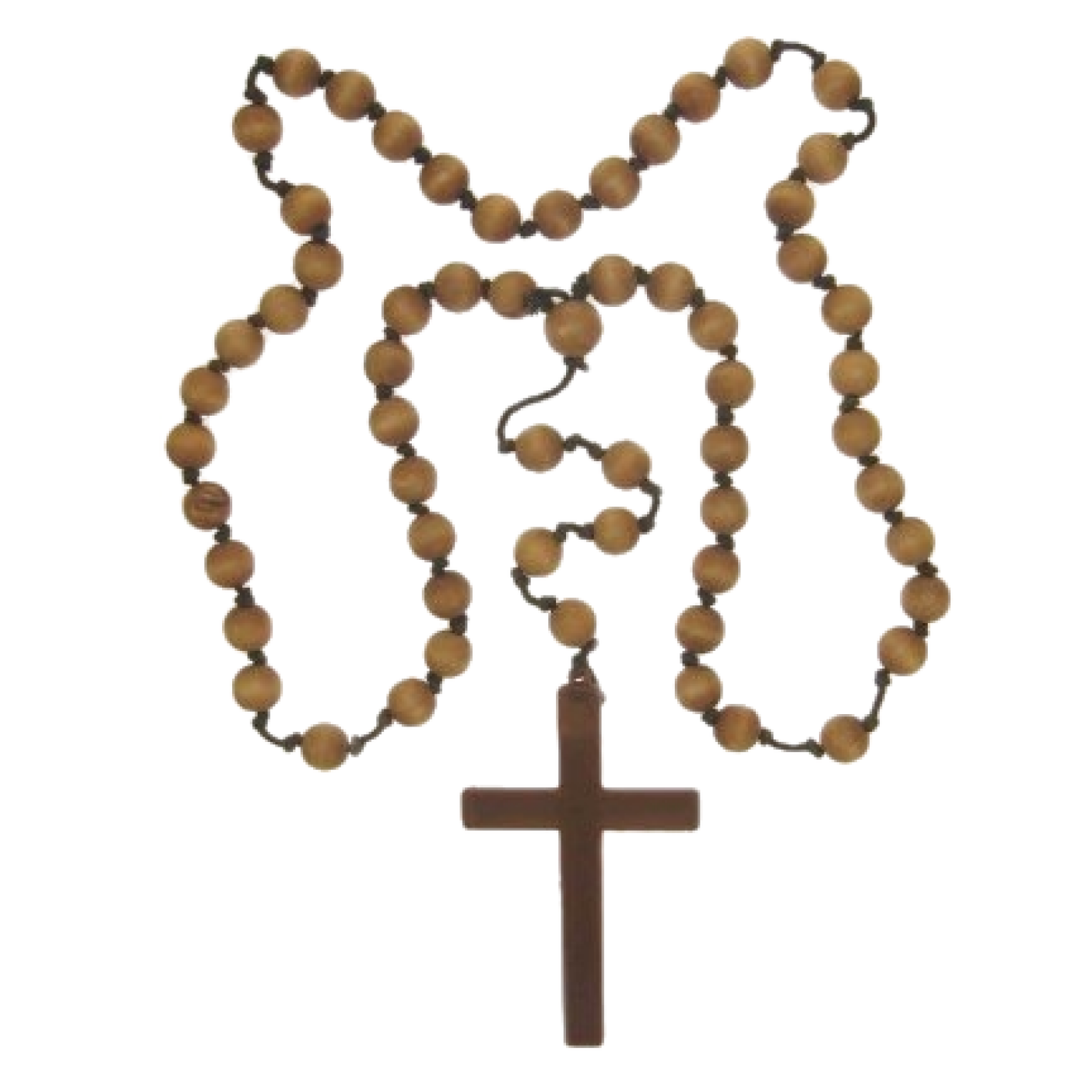 Ketting - Kruis met kralen