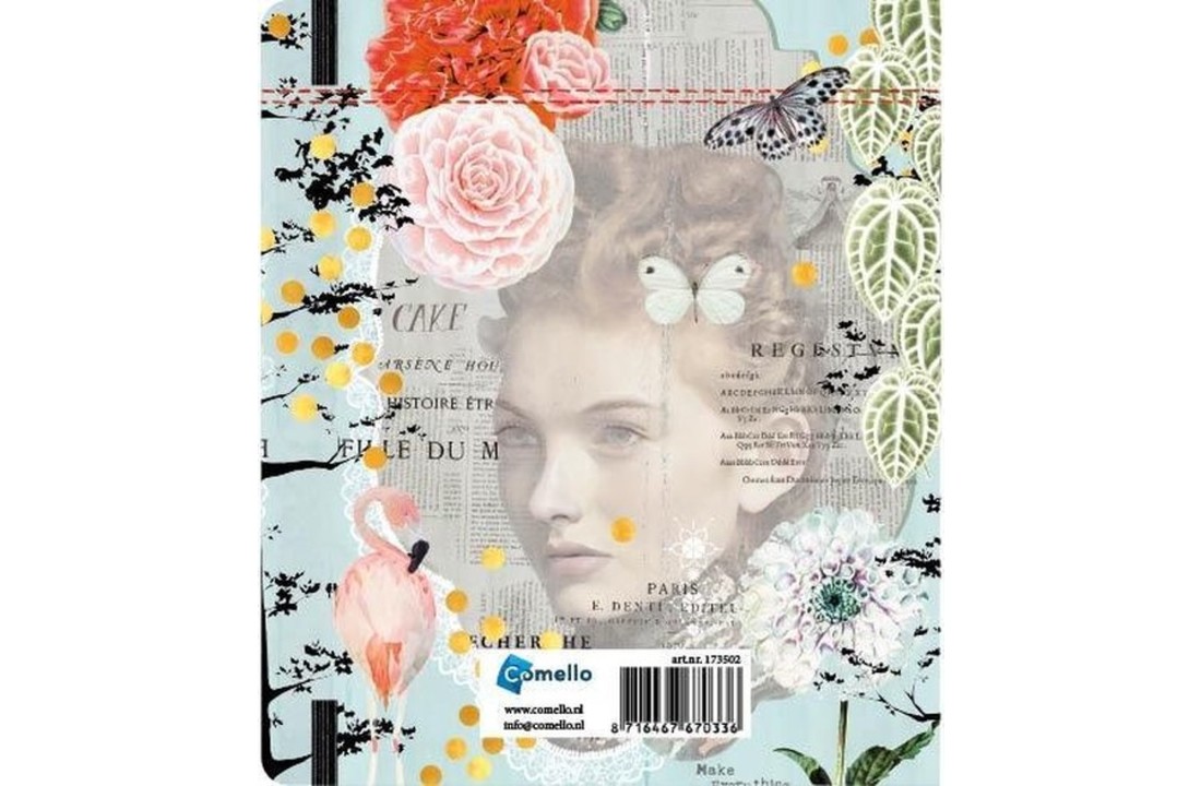 Weekly planner - 2021 - Studio Onszelf - Vintage woman - 16.3x20.3cm