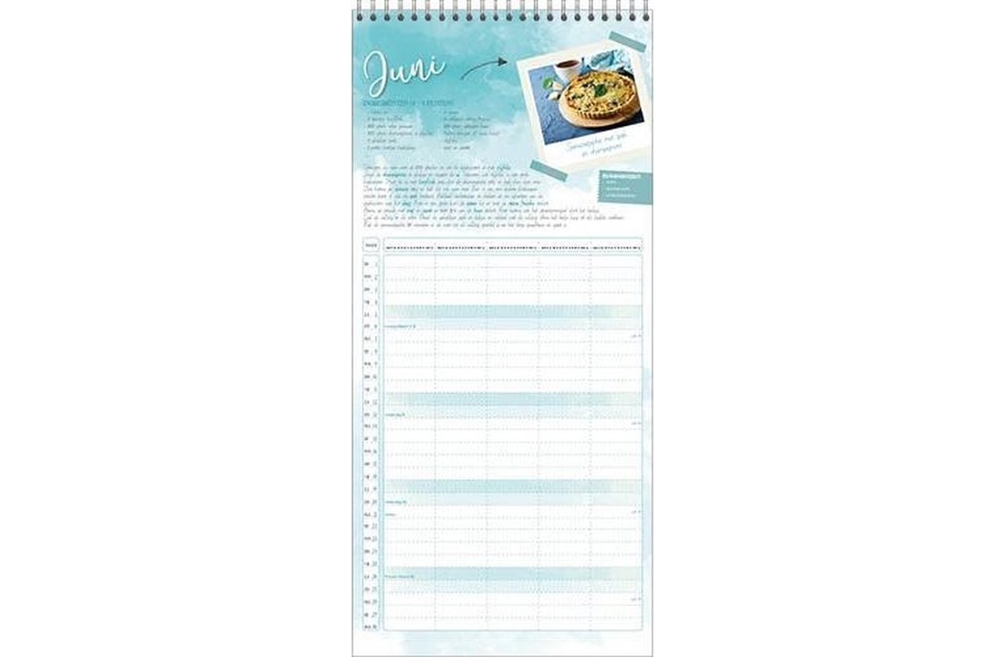 Familiekeukenplanner - 2021 - Comello - 21x45cm