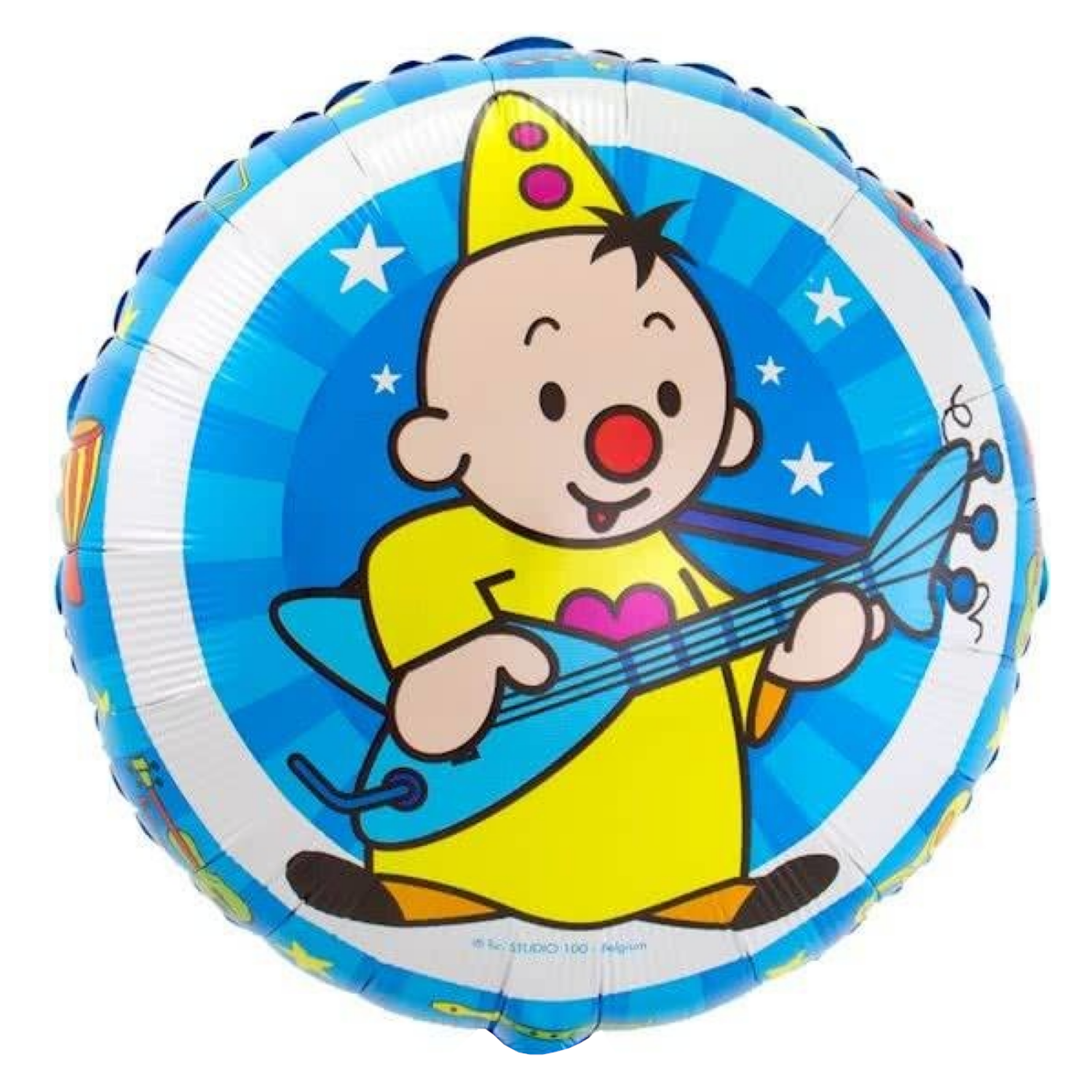 Folieballon - Bumba - Gitaar - 45 cm - Zonder vulling