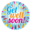 Folat Folieballon - Get well soon - 45cm - Zonder vulling