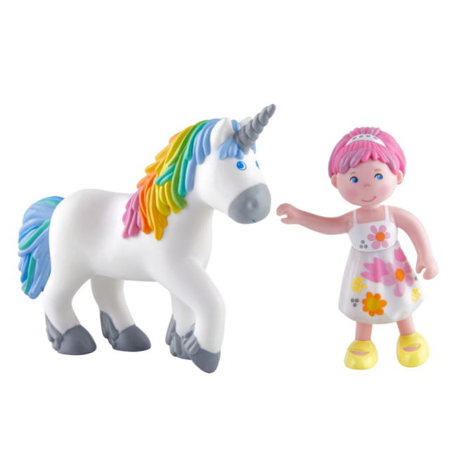 Haba Poppenhuisfiguren - Amira & Ruby Rainbow - Little Friends