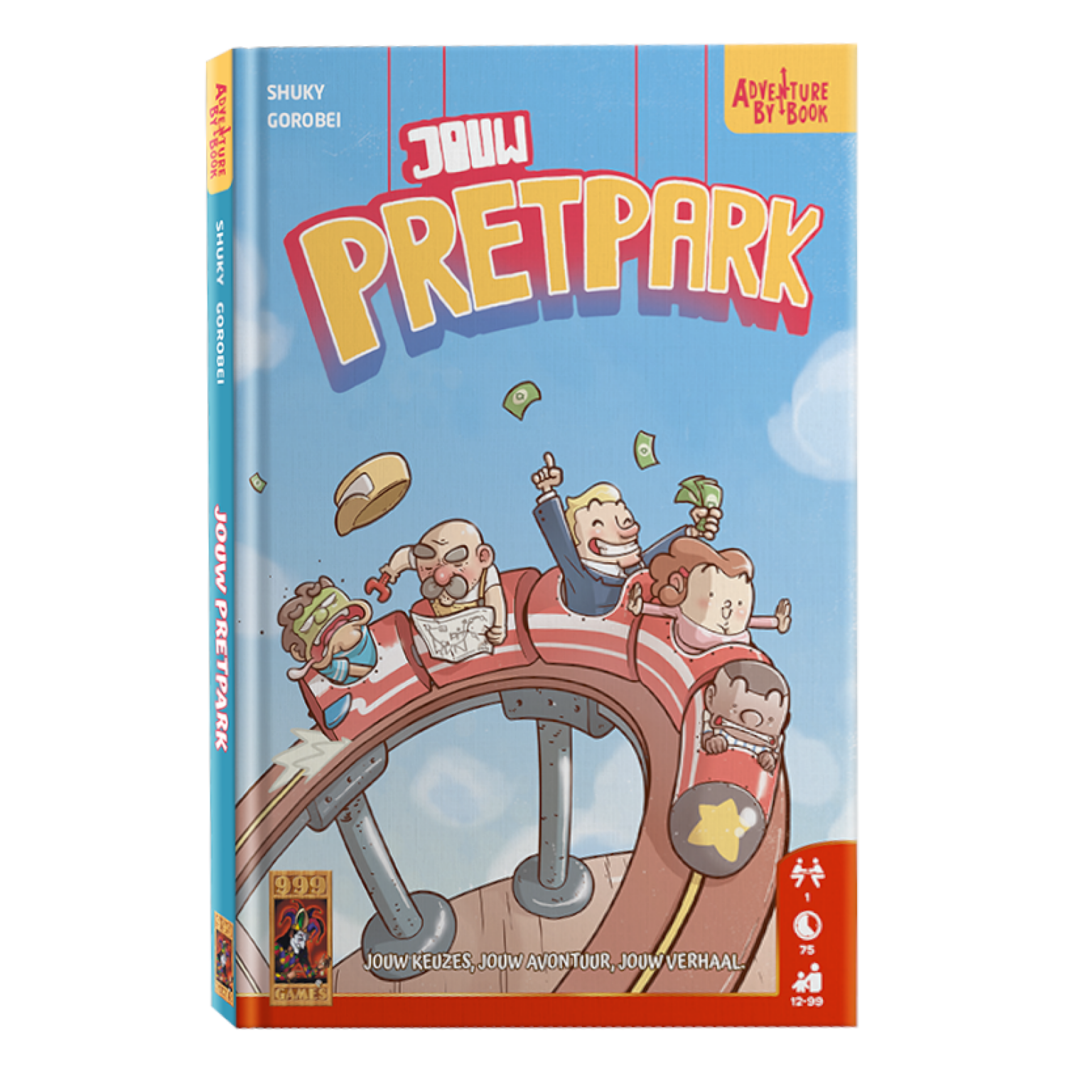 Solo spel - Boek - Adventure by book - Jouw pretpark**