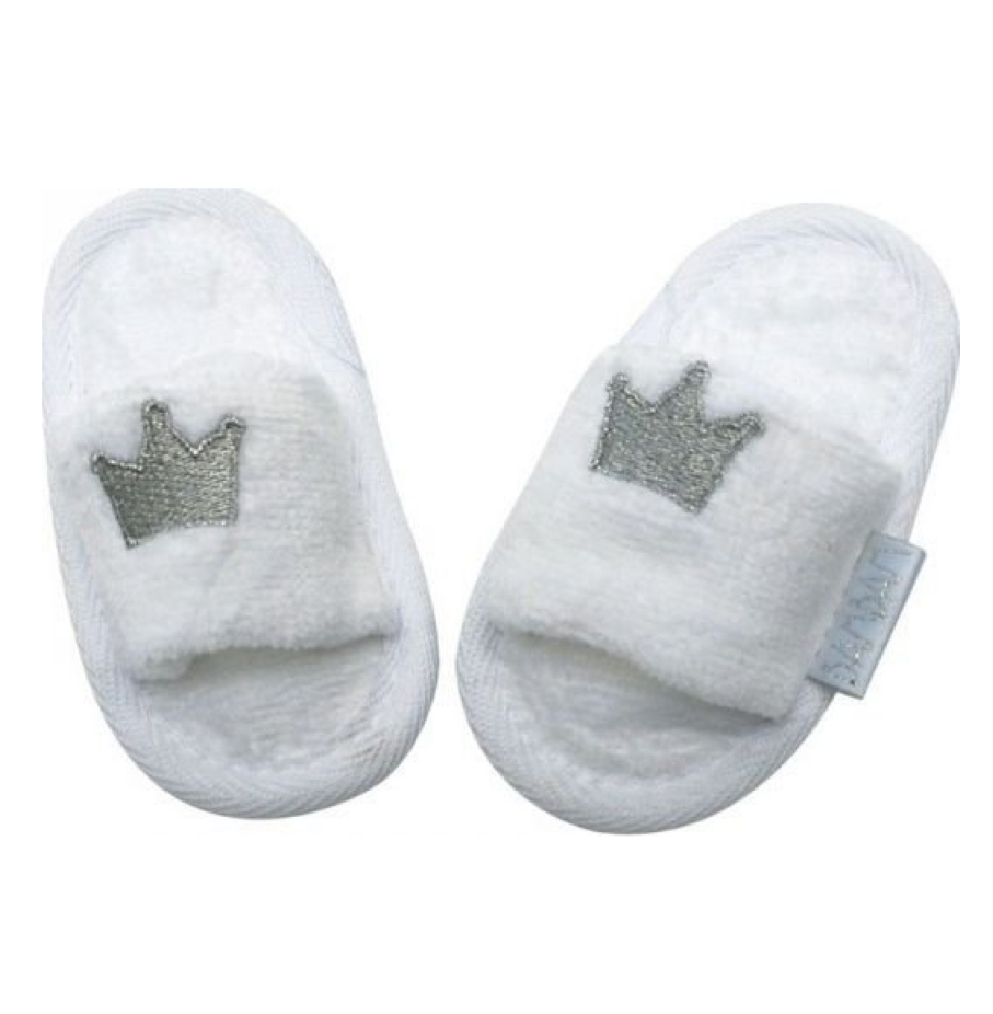 Badslippers - Baby - Wit**