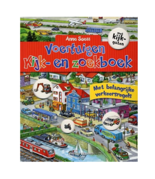Boek - Kijk- en zoekboek - Voertuigen - 3+