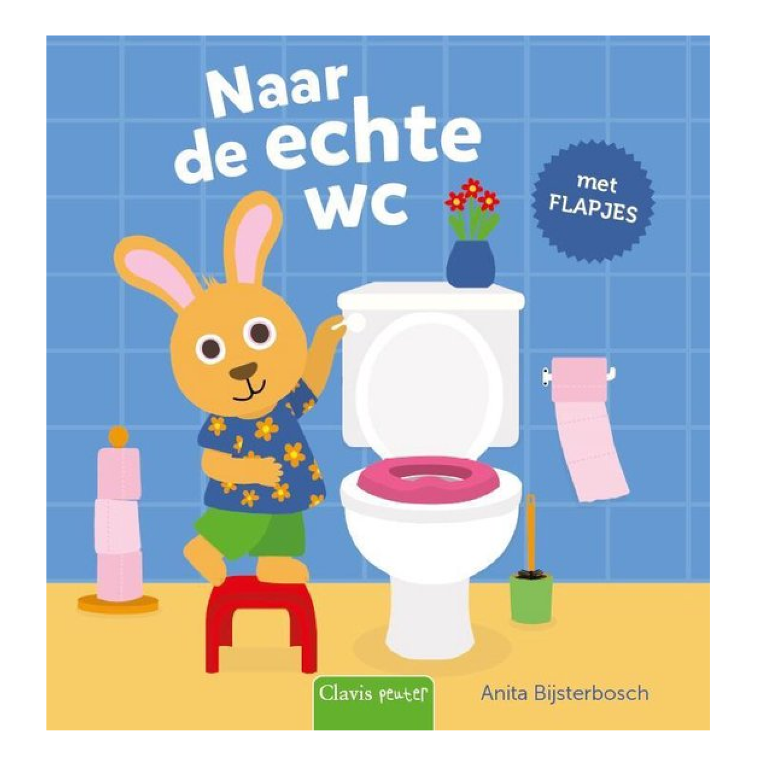 Boek - Flapjesboek - Naar de echte WC - 2+