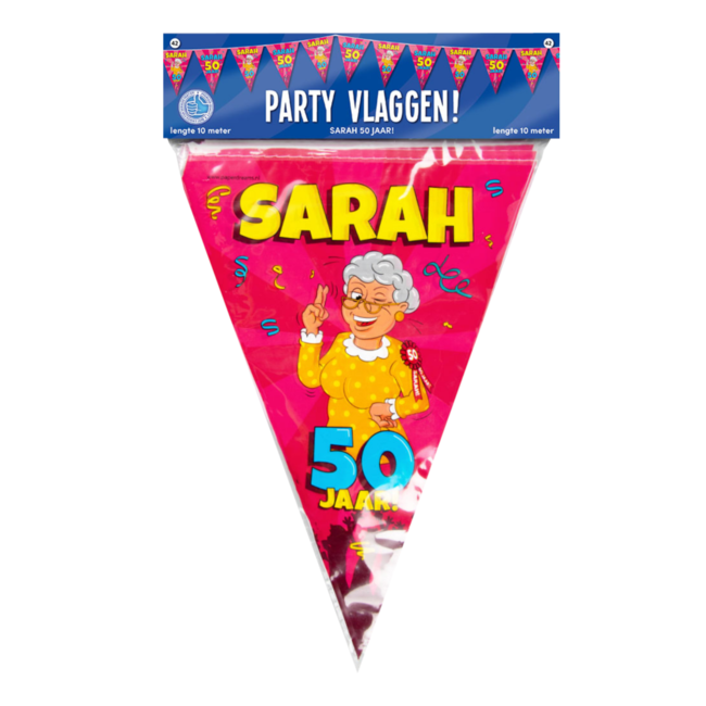 Paper Dreams Vlaggenlijn - Sarah - Cartoon - 10m
