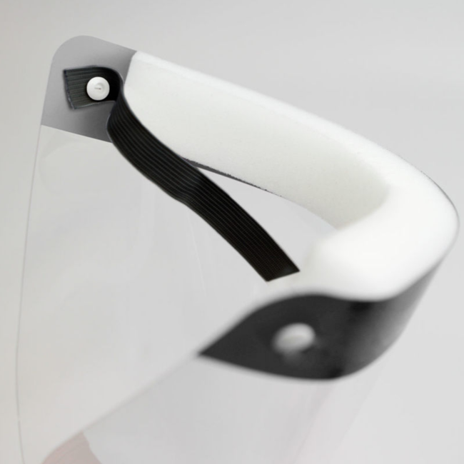 1234feest Gezichtsmasker - Anti condens - Zwart