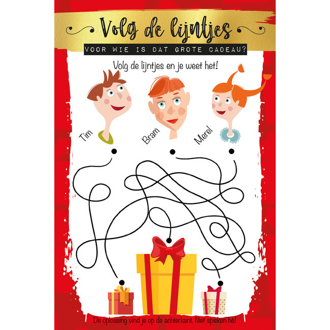 Lantaarn Spel met boek - Zo doe je dat - Sinterklaas vieren