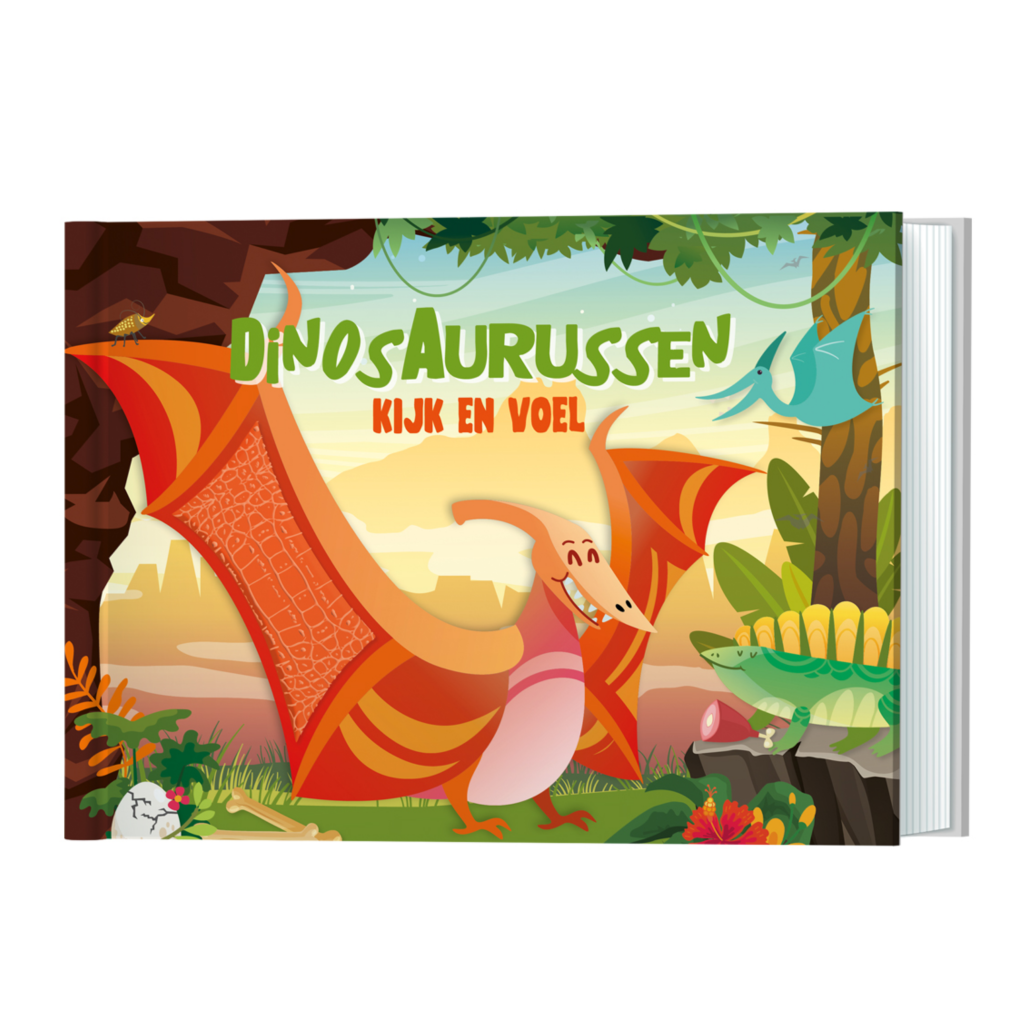 Boek - Kijk en voel - Dinosaurussen