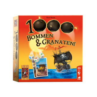 999 Games 1000 Bommen & Granaten! - Dobbelspel - 8+