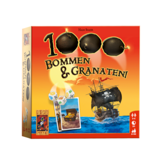 999 Games Spel - Dobbelspel - 1000 Bommen & Granaten! - 8+