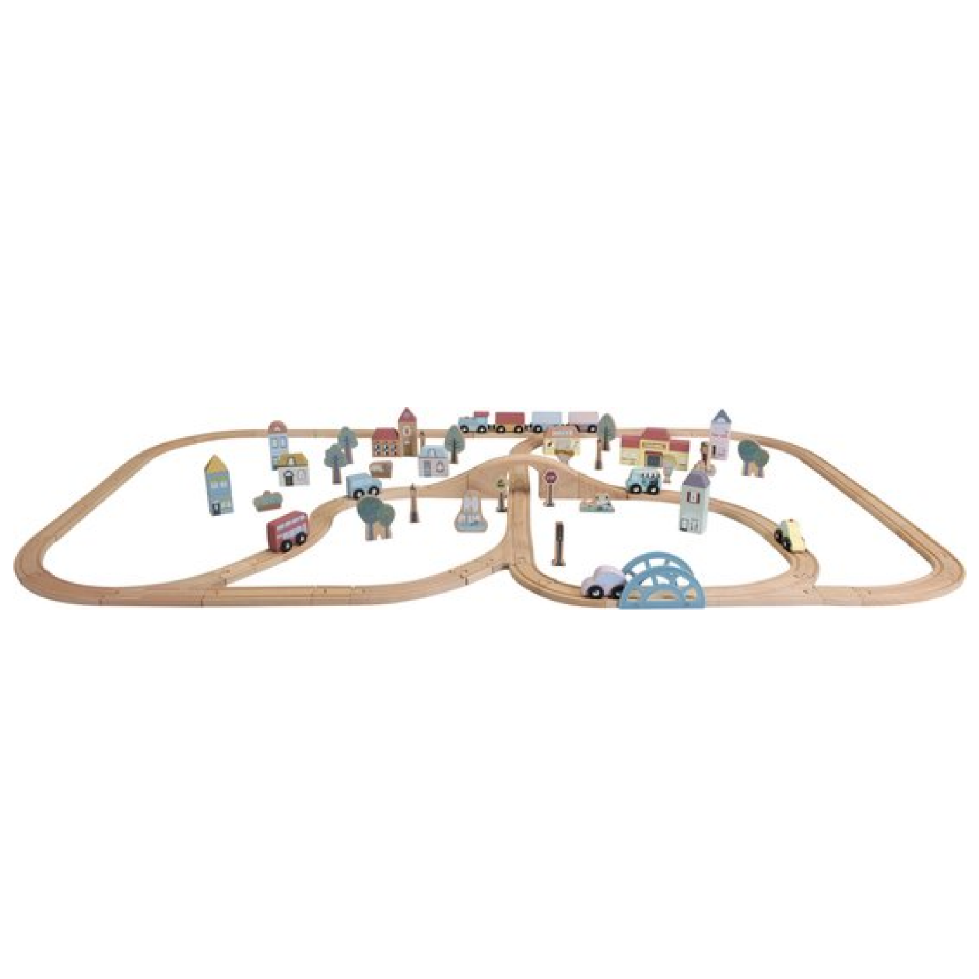 Treinbaanset - Startset - XXL - Little Dutch