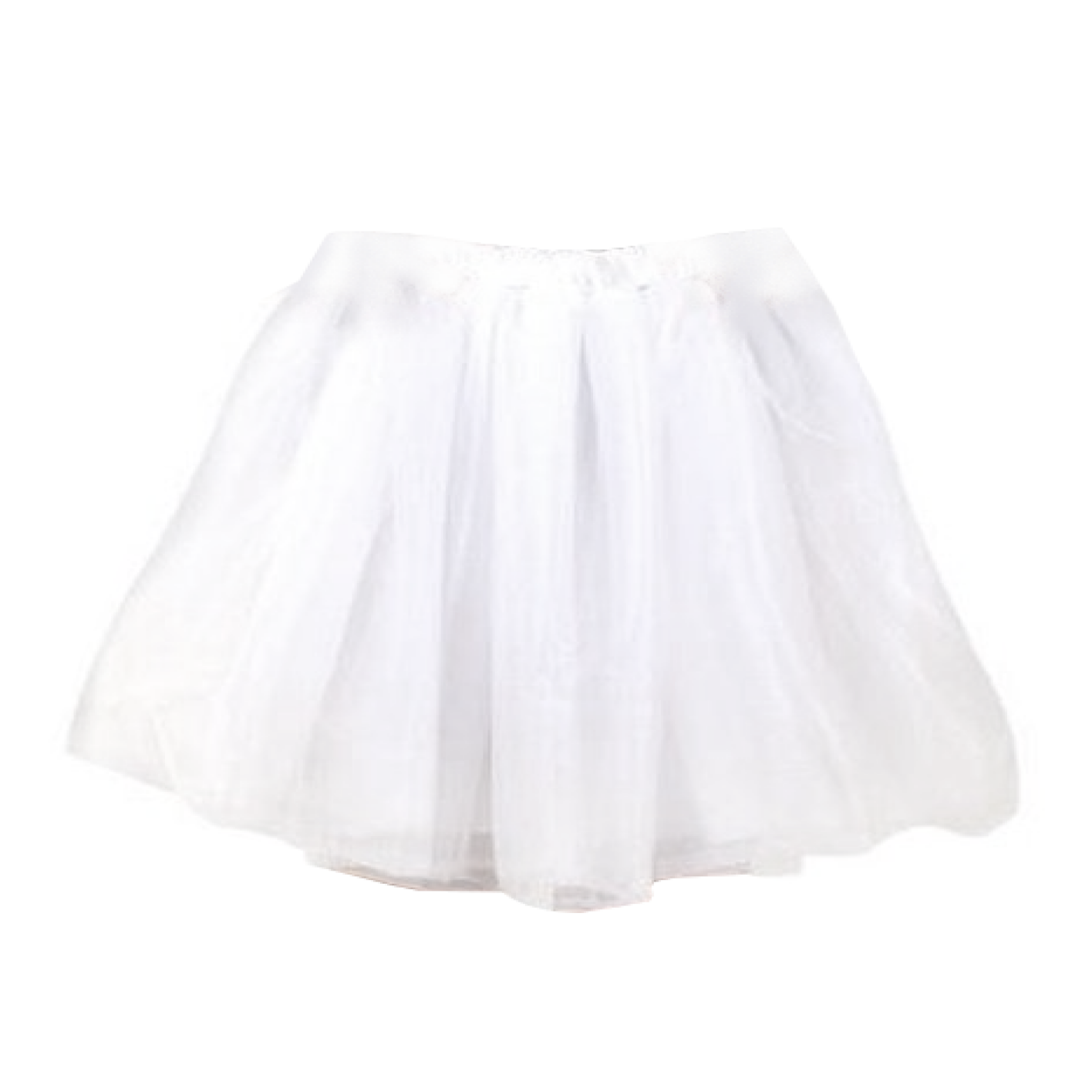 Rok - Tule - Wit - Voor volwassenen - Lengte 42cm