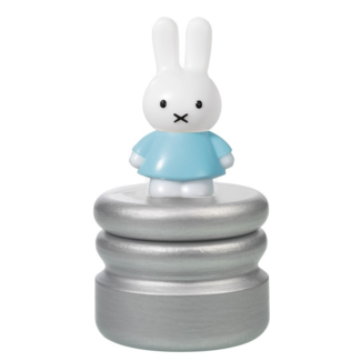 Bambolino Toys Melktandendoosje - Nijntje - Zilver/blauw