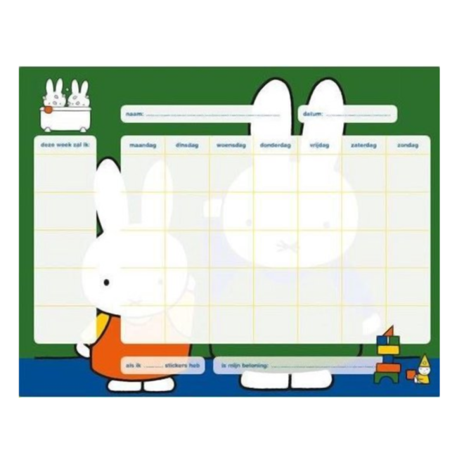 ImageGroup Beloningskalender - Nijntje - Met stickers