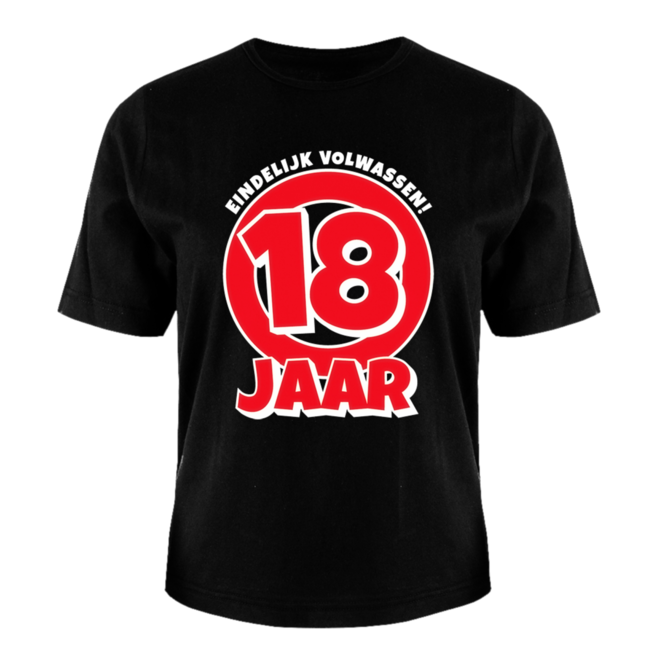 Paperdreams T-shirt - 18 jaar - One size