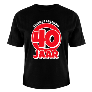 Paperdreams T-shirt - 40 jaar - One size