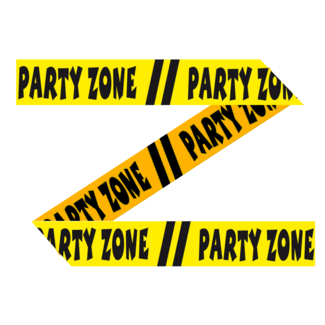 Folat Markeerlint - Afzetlint - Party zone - 15m