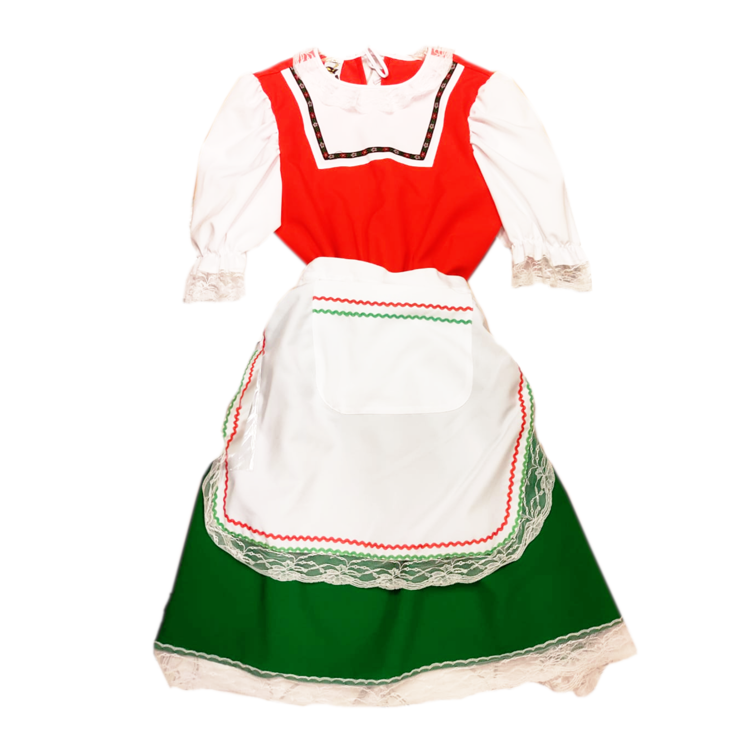Dirndl - Jurk - Serveerster - Italië - L