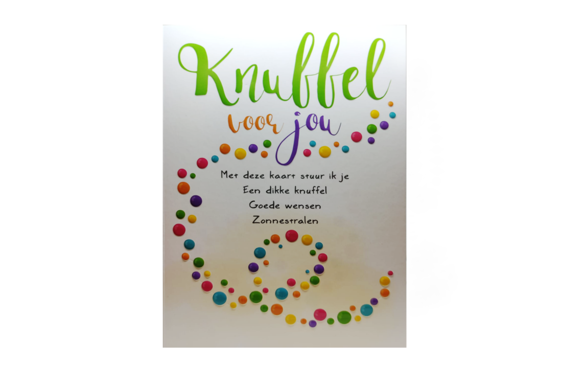 Kaart - Intense - Knuffel voor jou - TE016-B