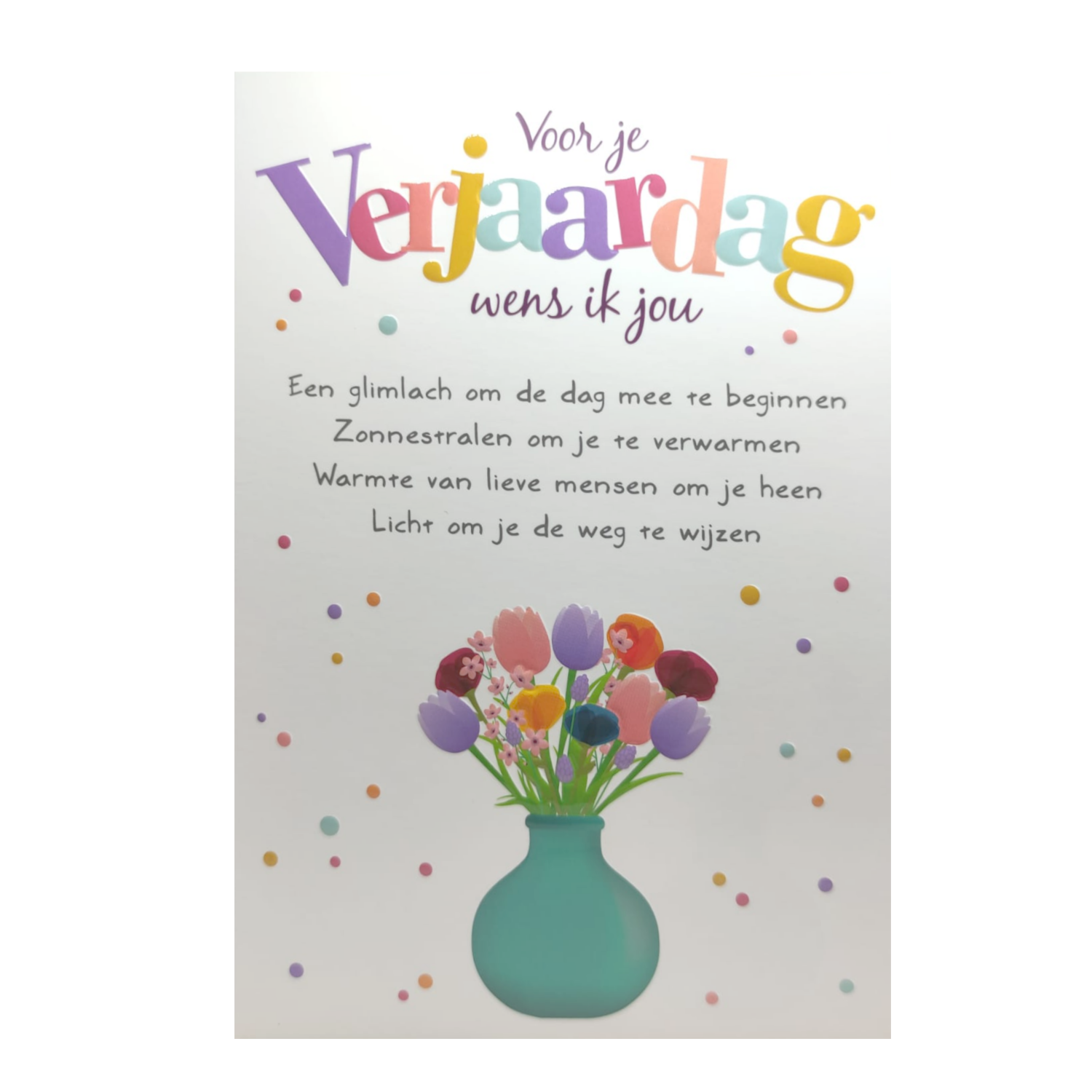 Kaart - Intense - Voor jouw verjaardag wens ik jou - TE026-A