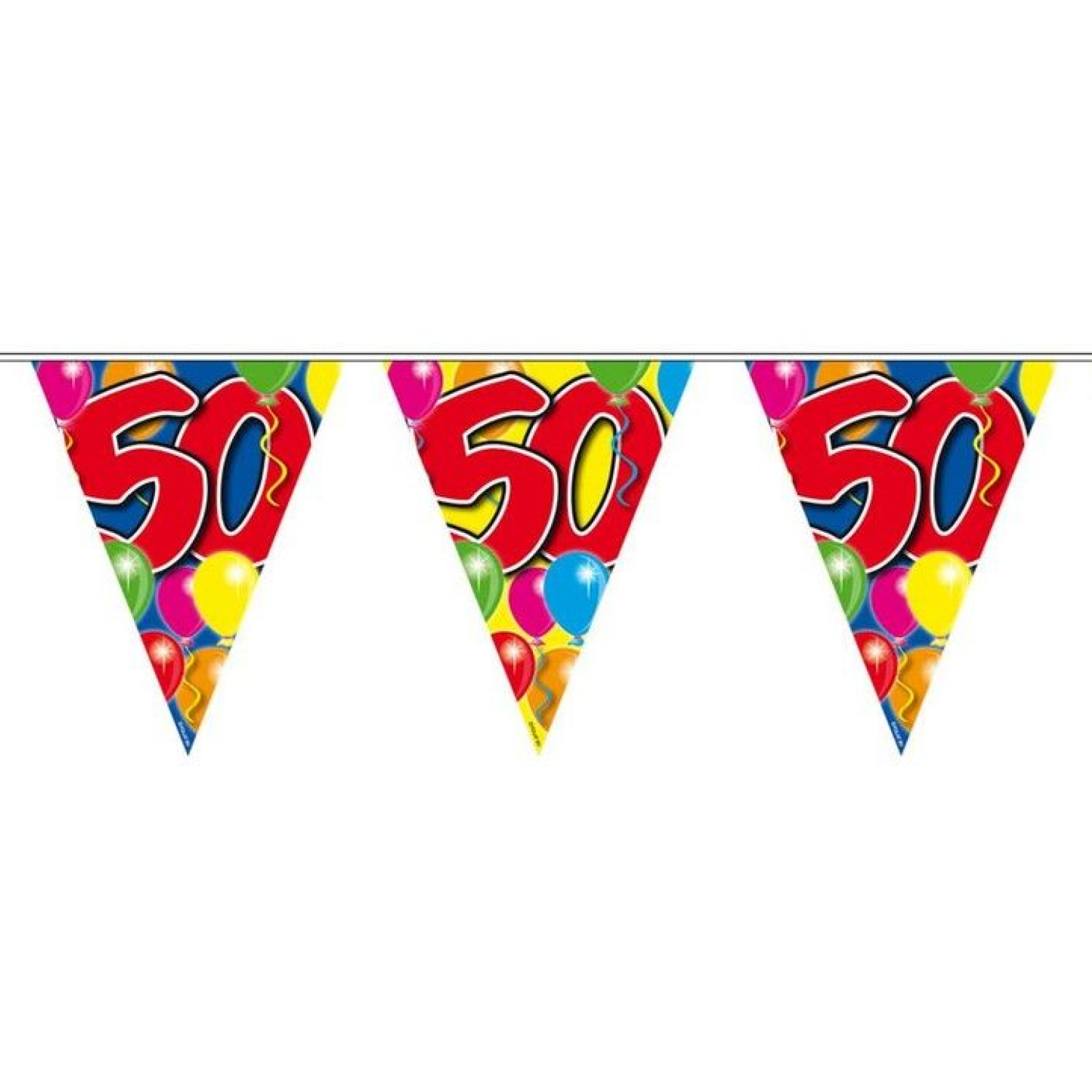 Vlaggenlijn - 50 jaar - 10m