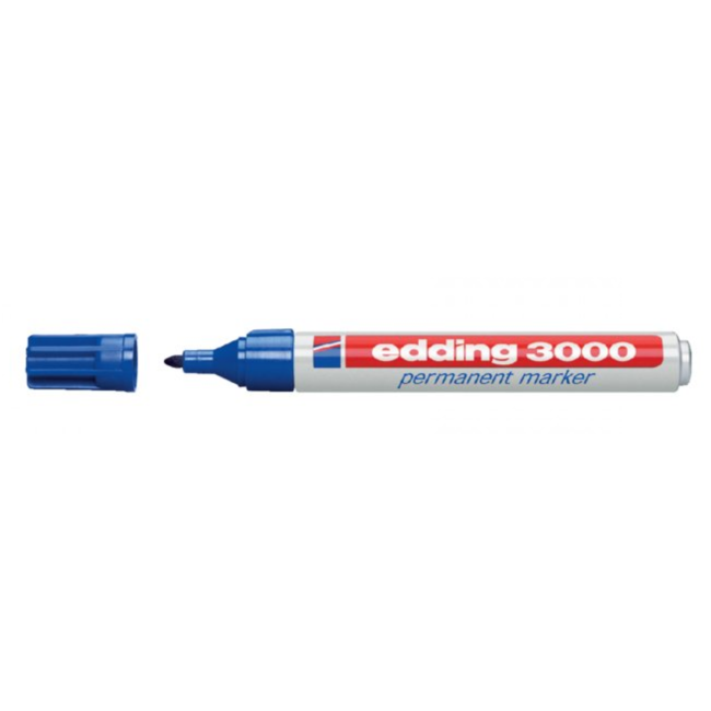 Edding Stift - Permanent marker - 3000 - Donkerblauw