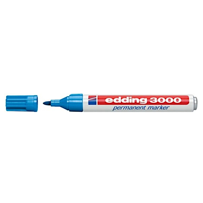 Edding Stift - Permanent marker - 3000 - Lichtblauw