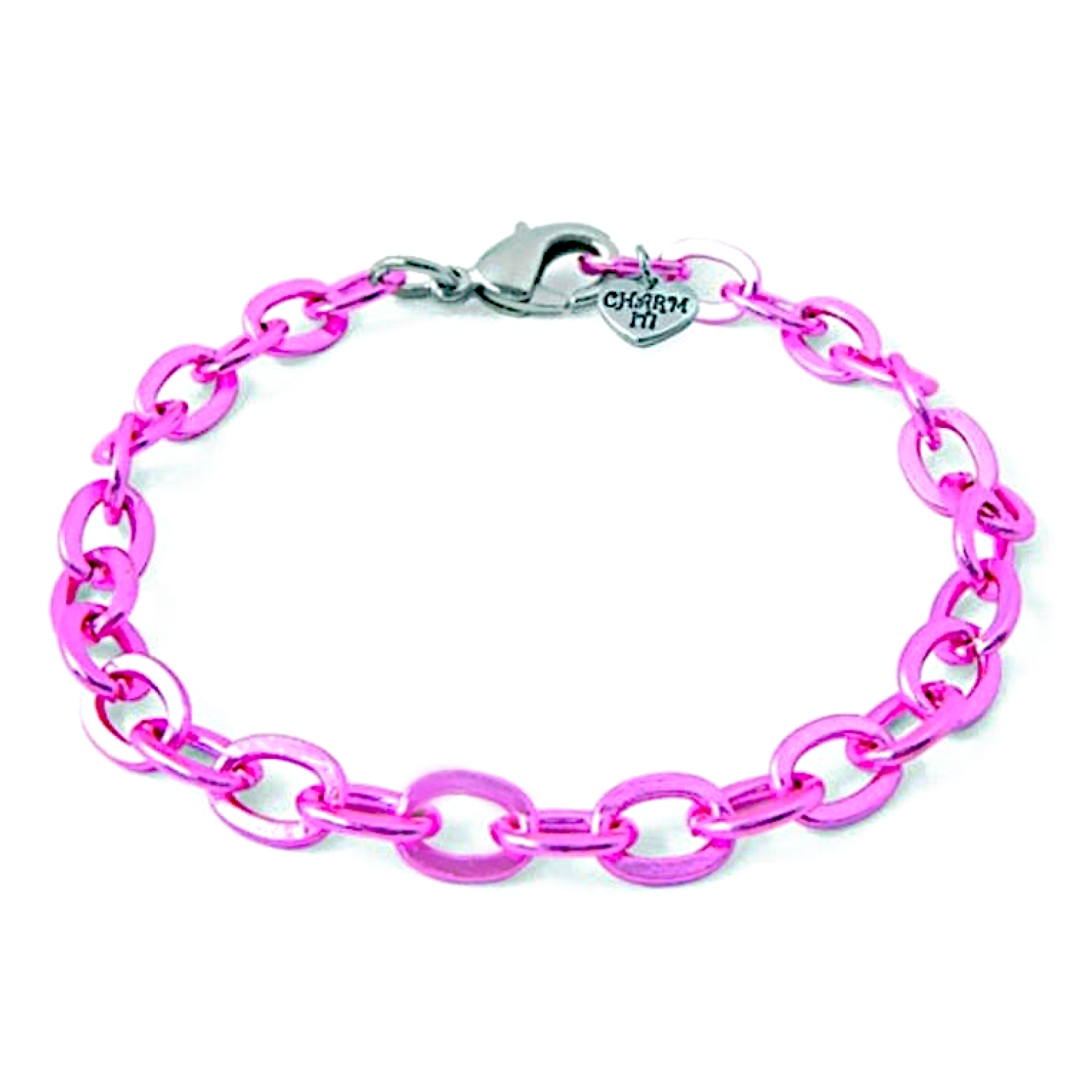 Sieraad - Armband - Schakels - Roze - Charm it!