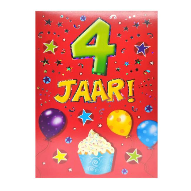 Artige Kaart - That funny age - 4 jaar - TFA006