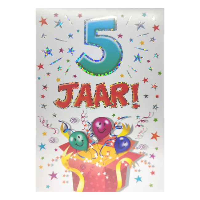 Artige Kaart - That funny age - 5 jaar - TFA007