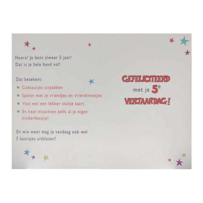 Artige Kaart - That funny age - 5 jaar - TFA007