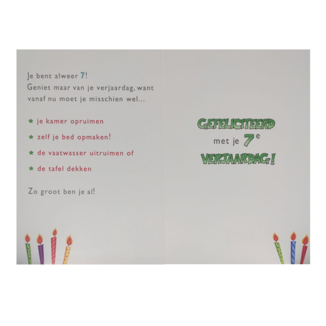 Artige Kaart - That funny age - 7 jaar - TFA009